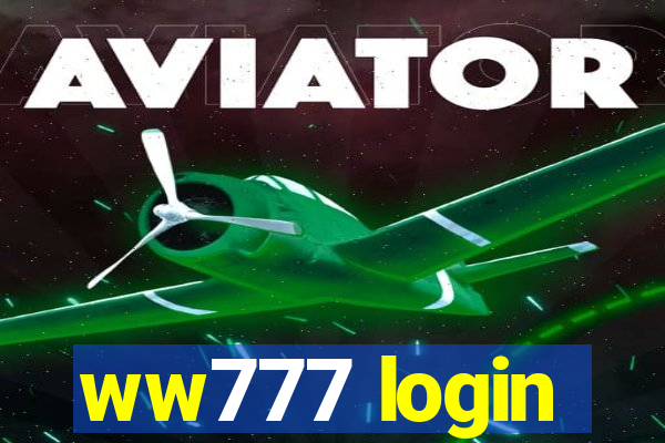 ww777 login